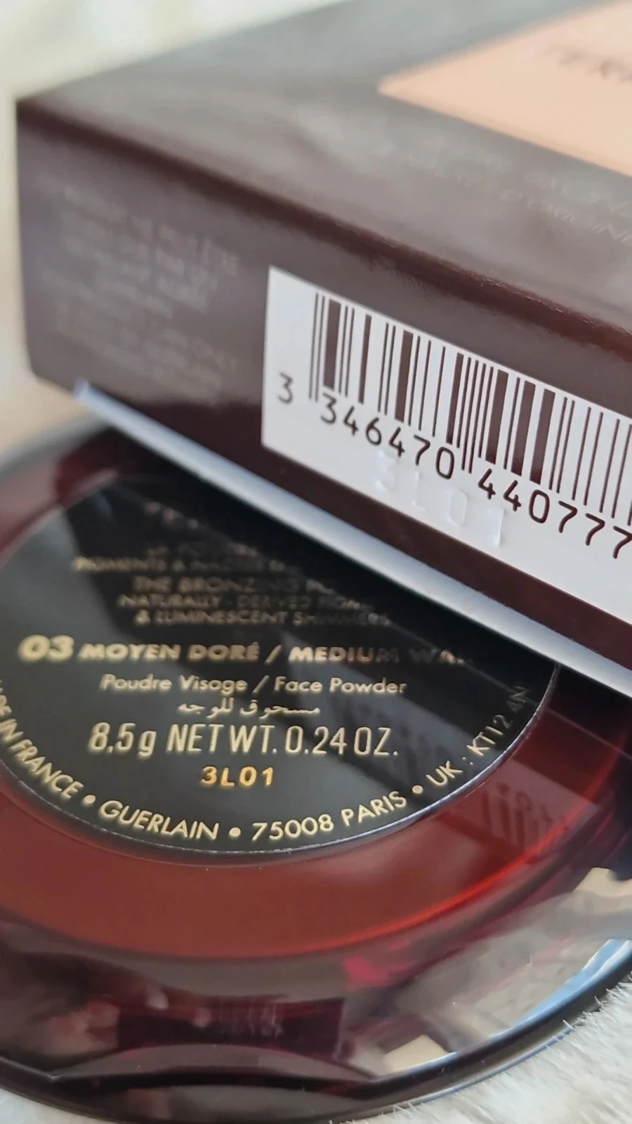 Guerlain Terracota La Poudre Bronzante 03 Moyen Doré / Medium Warm – Nueva – photo 19